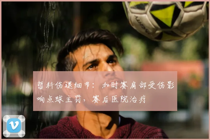 哲科伤退细节:加时赛肩部受伤影响点球主罚,赛后医院治疗